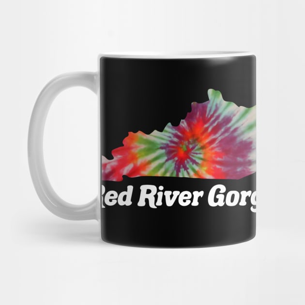 Red River Gorge Climbing RRG Kentucky Tie Dye by PodDesignShop